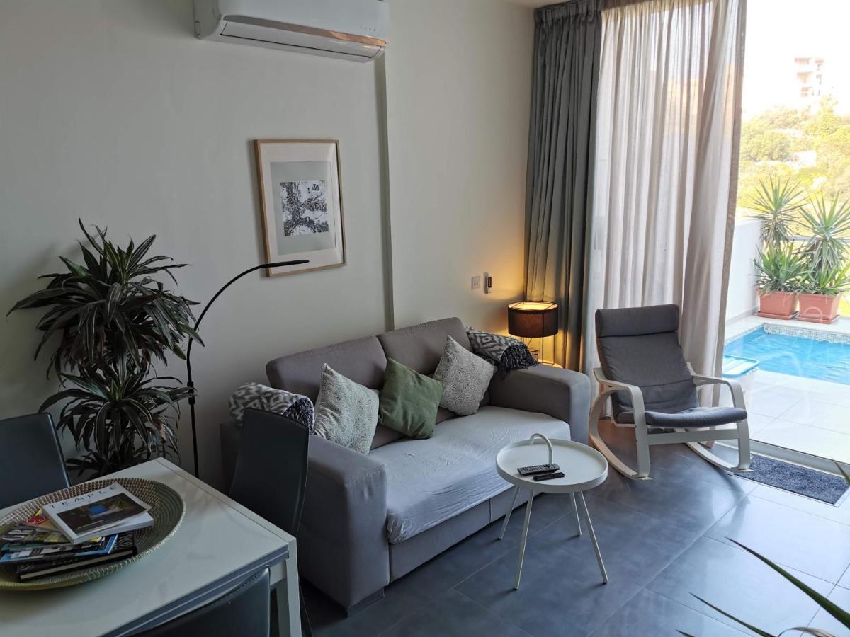 Duplex Maisonette With Heated P-Pool And Jacuzzi St. Julian's Exterior foto